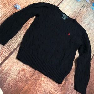 Boys cable knit sweater